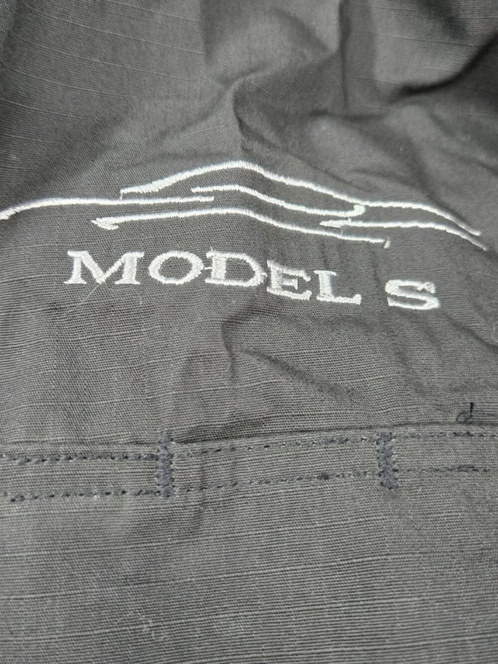 Tesla Model S Men Coat XL Black Propper BDU Ripstop Logo Embroidered NWT
